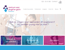 Tablet Screenshot of cjghaarlemmermeer.nl